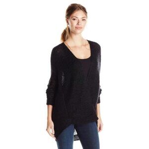 Revolve Joe's Jeans Cardigan Sweater XS Black Wool whimsigoth coastal cottage